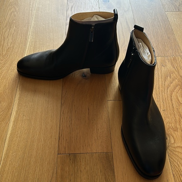 Reiss Men’s Side-Zip Boot - Size 43 (US - 10) - Black - Picture 4 of 6